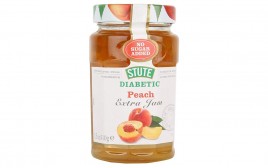 Stute Diabetic Peach - Extra Jam   Glass Jar  430 grams